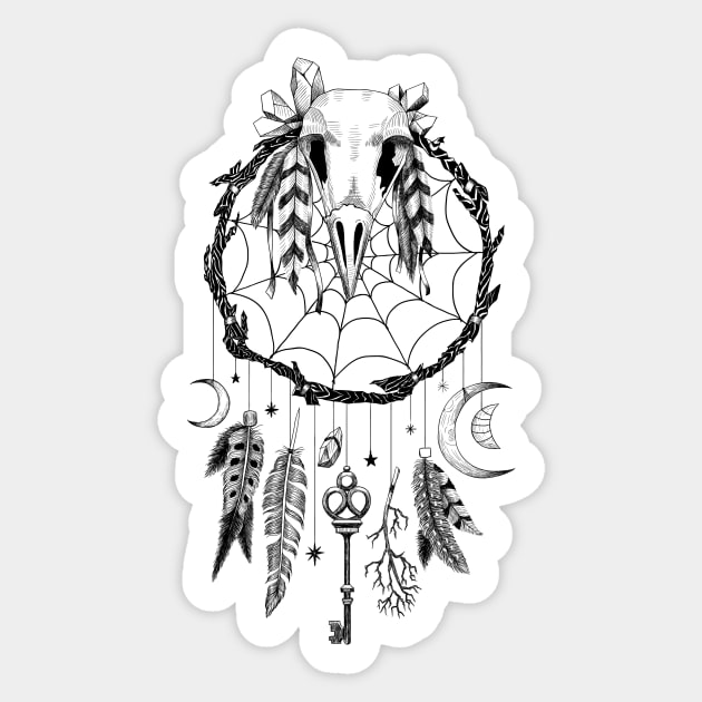 Boho Dreamcatcher Sticker by fears